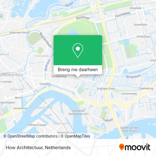 How Architectuur kaart