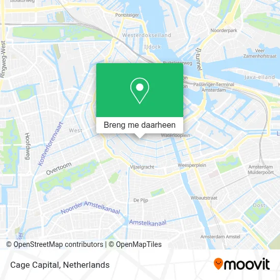 Cage Capital kaart