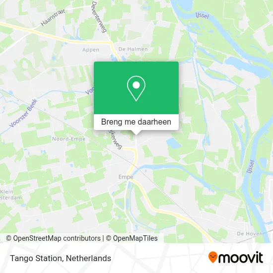 Tango Station kaart