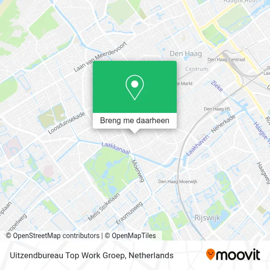 Uitzendbureau Top Work Groep kaart