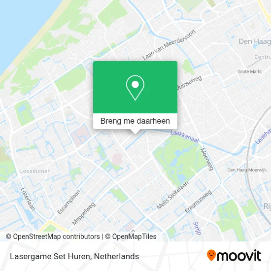 Lasergame Set Huren kaart