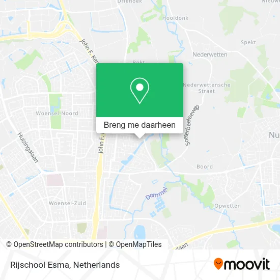 Rijschool Esma kaart