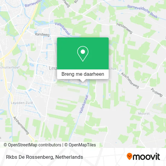 Rkbs De Rossenberg kaart