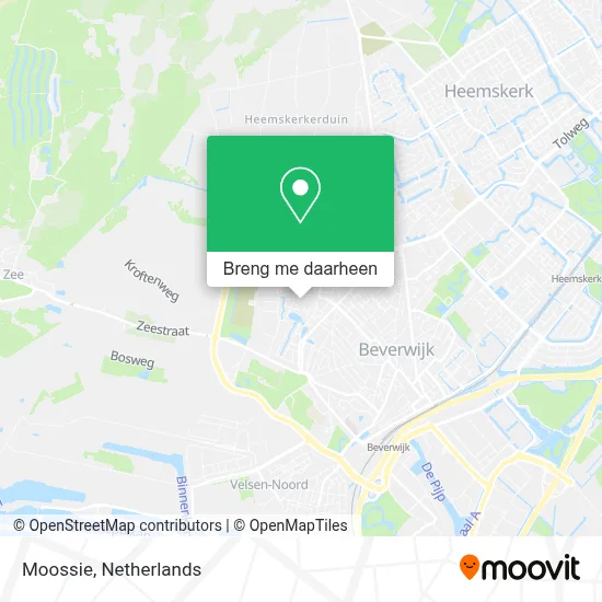 Moossie kaart