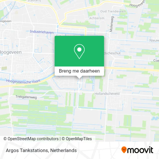 Argos Tankstations kaart
