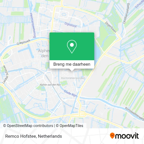 Remco Hofstee kaart