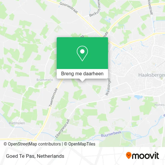 Goed Te Pas kaart