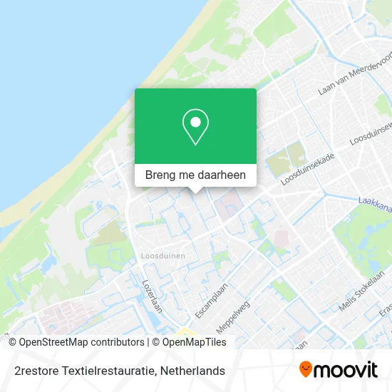 2restore Textielrestauratie kaart