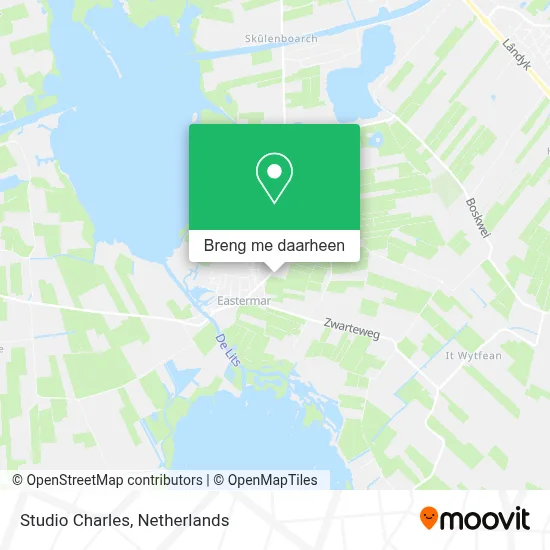 Studio Charles kaart