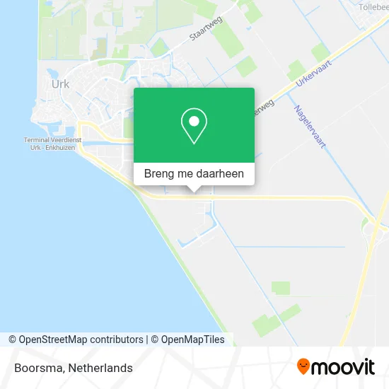 Boorsma kaart