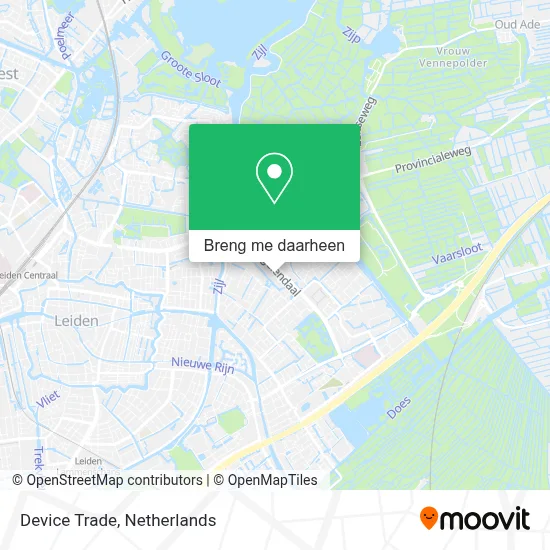 Device Trade kaart