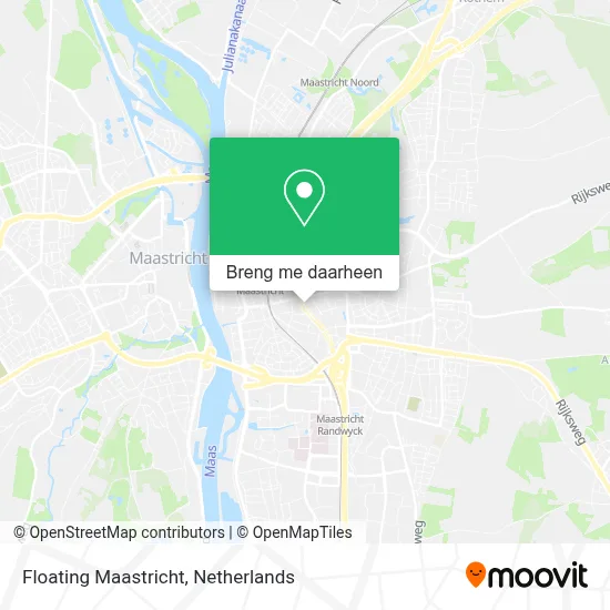 Floating Maastricht kaart