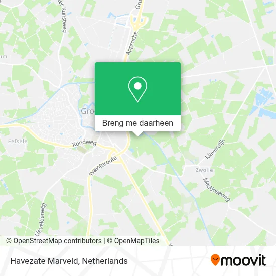 Havezate Marveld kaart