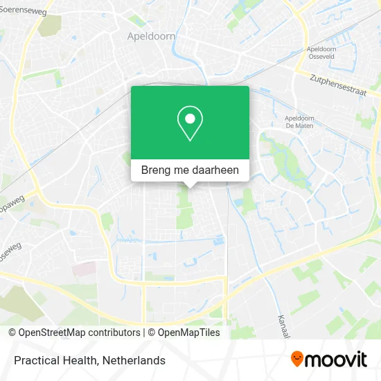 Practical Health kaart