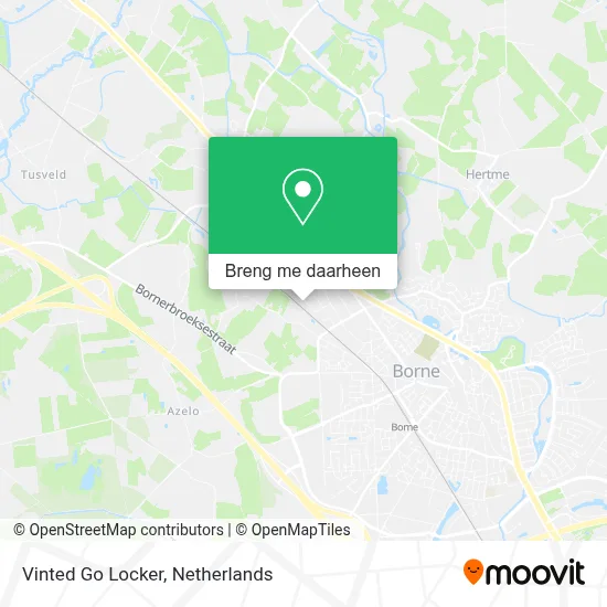 Vinted Go Locker kaart