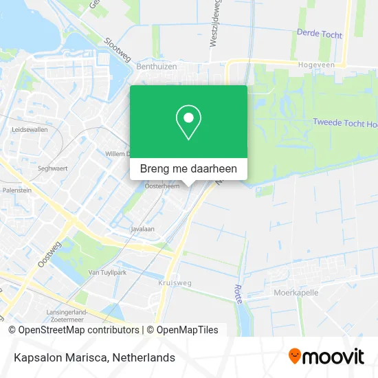Kapsalon Marisca kaart