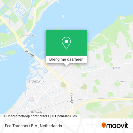 Fce Transport B.V. kaart