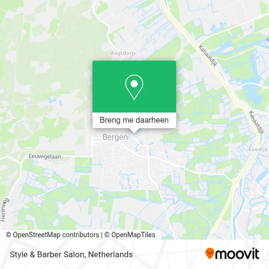 Style & Barber Salon kaart