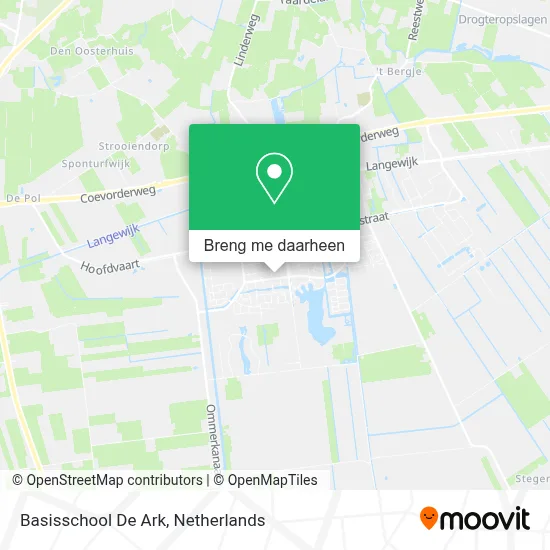 Basisschool De Ark kaart