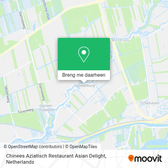 Chinees Aziatisch Restaurant Asian Delight kaart