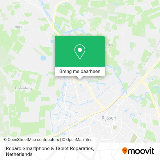 Reparo Smartphone & Tablet Reparaties kaart