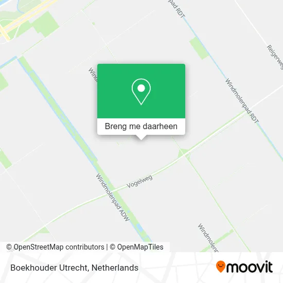 Boekhouder Utrecht kaart