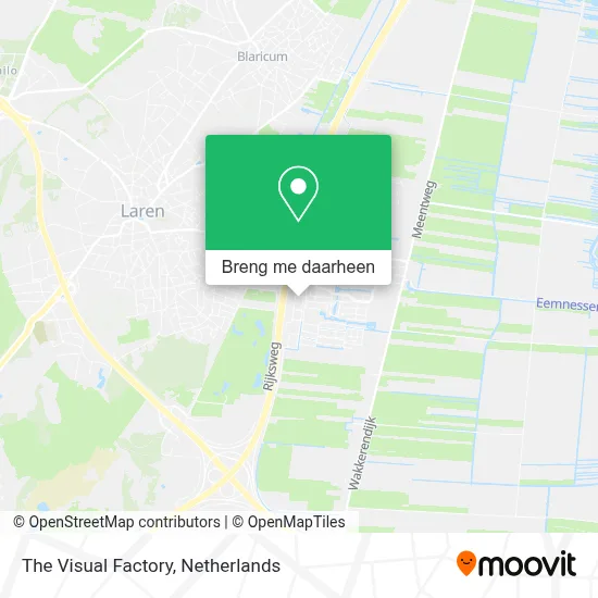 The Visual Factory kaart