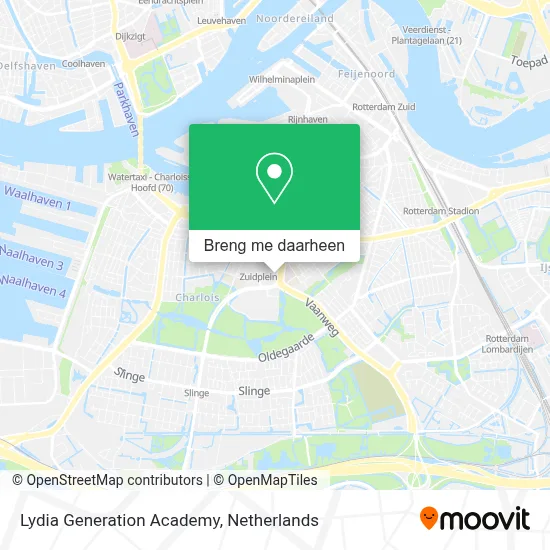 Lydia Generation Academy kaart