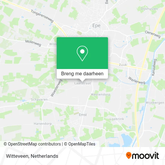 Witteveen kaart