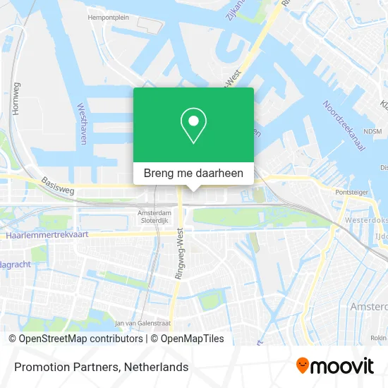 Promotion Partners kaart