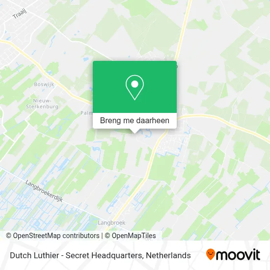 Dutch Luthier - Secret Headquarters kaart