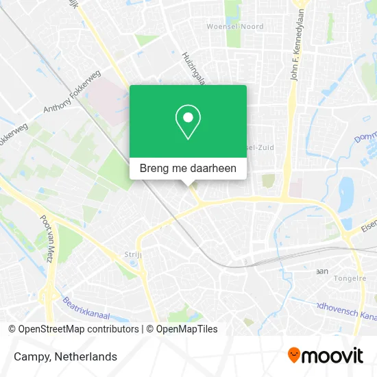 Campy kaart