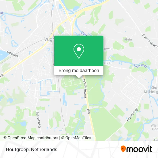 Houtgroep kaart