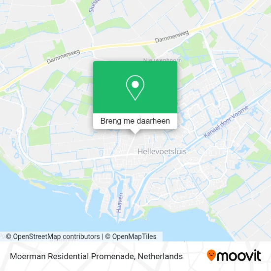 Moerman Residential Promenade kaart