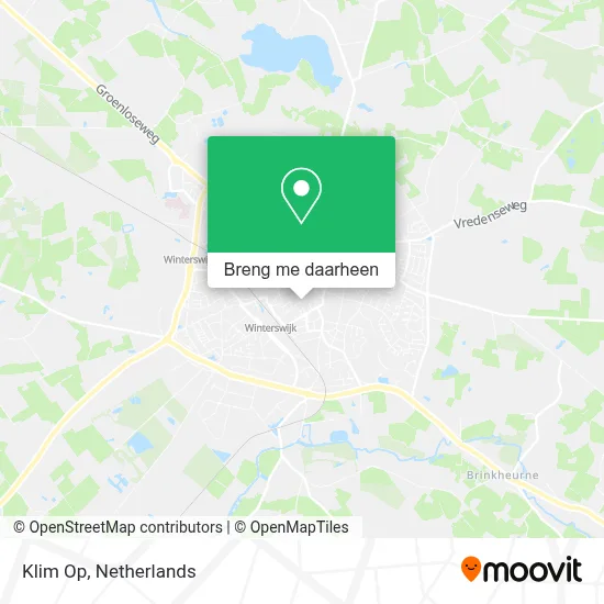 Klim Op kaart