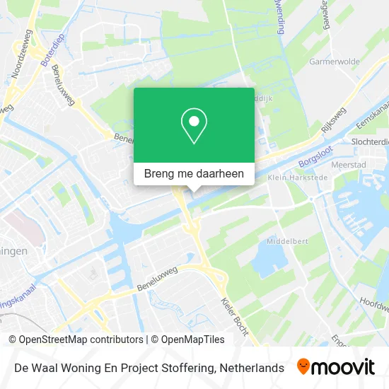 De Waal Woning En Project Stoffering kaart
