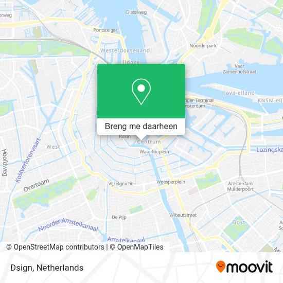 Dsign kaart