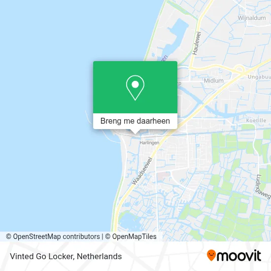 Vinted Go Locker kaart
