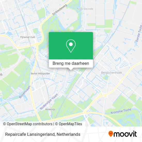 Repaircafe Lansingerland kaart