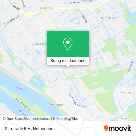 Semtrade B.V. kaart