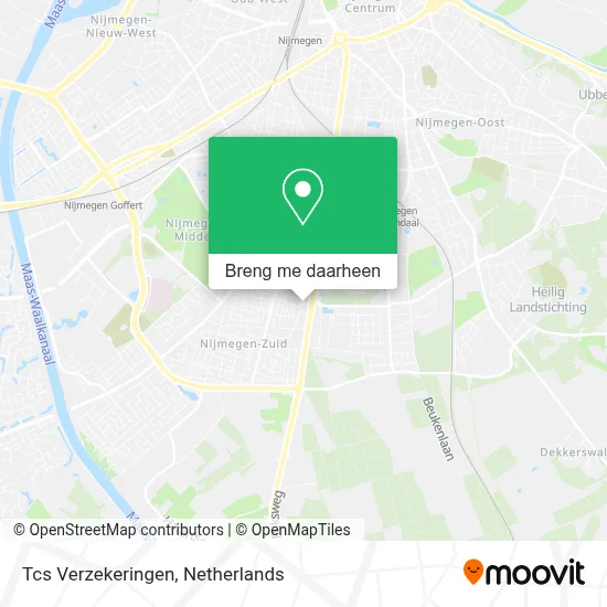 Tcs Verzekeringen kaart