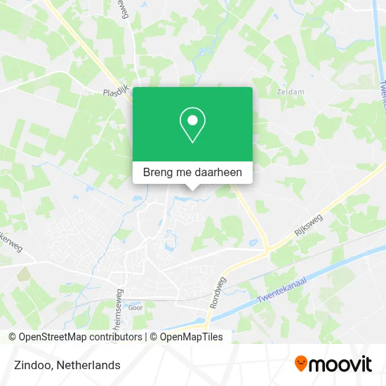 Zindoo kaart