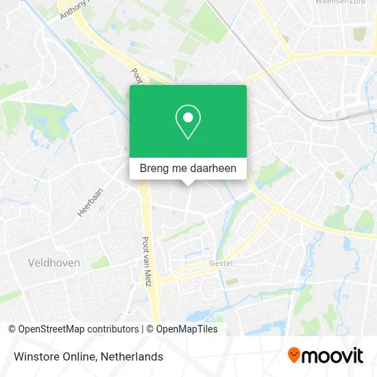 Winstore Online kaart