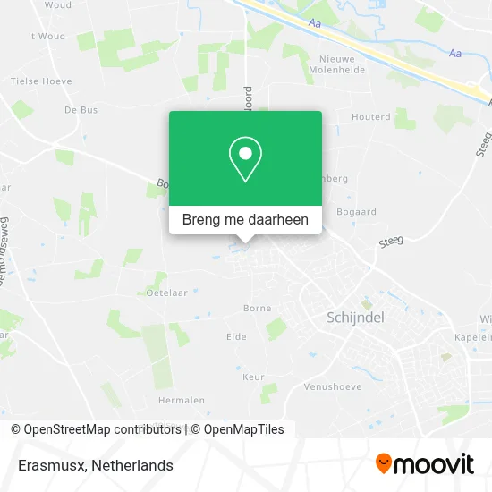 Erasmusx kaart