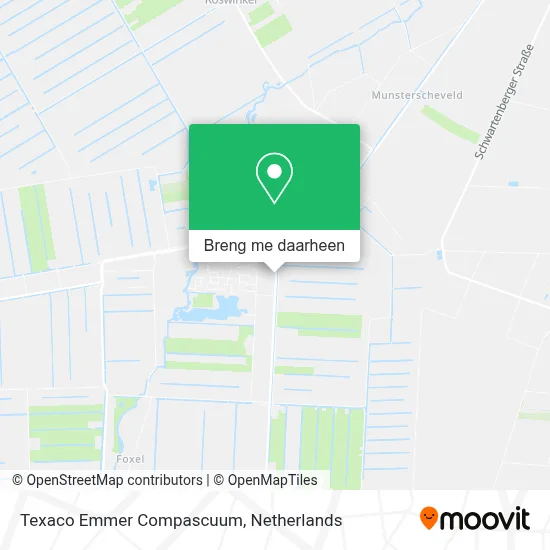 Texaco Emmer Compascuum kaart