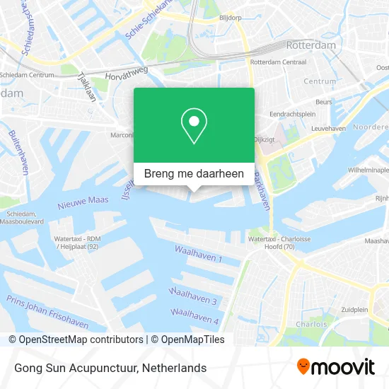 Gong Sun Acupunctuur kaart