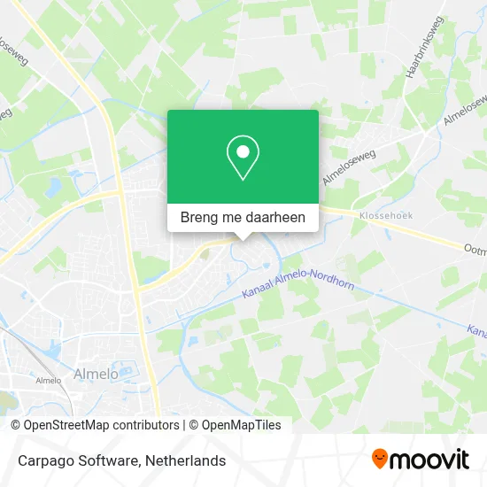 Carpago Software kaart