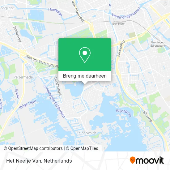 Het Neefje Van kaart