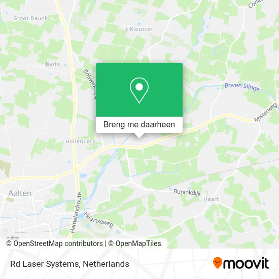 Rd Laser Systems kaart