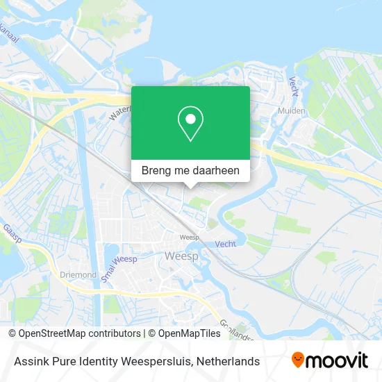 Assink Pure Identity Weespersluis kaart